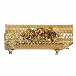 Vintage Gilt Vanity Tissue/ Napkin Holder