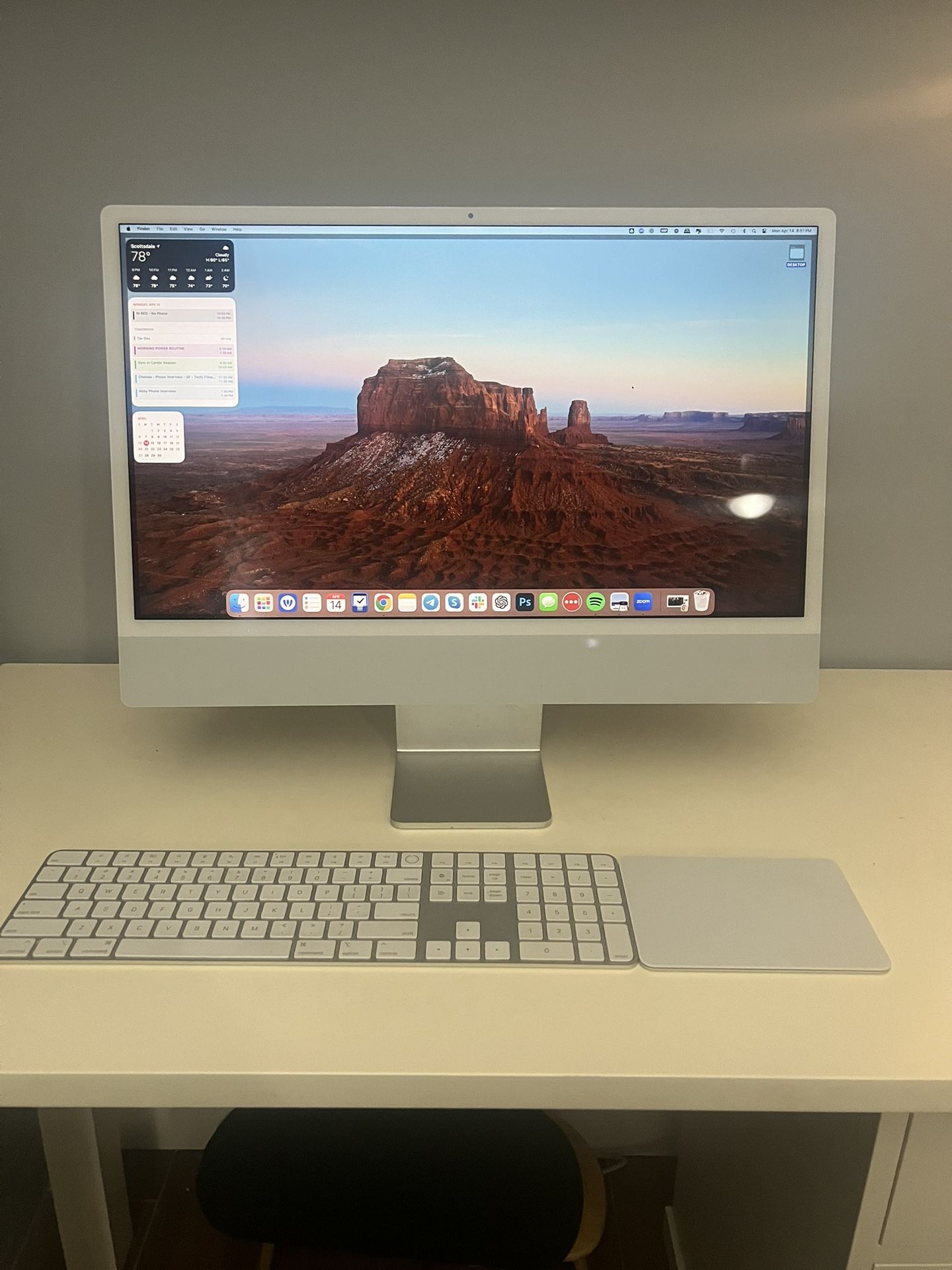 Apple iMac 24" (M1, 2021) – 16GB RAM + Magic Trackpad – Excellent Condition