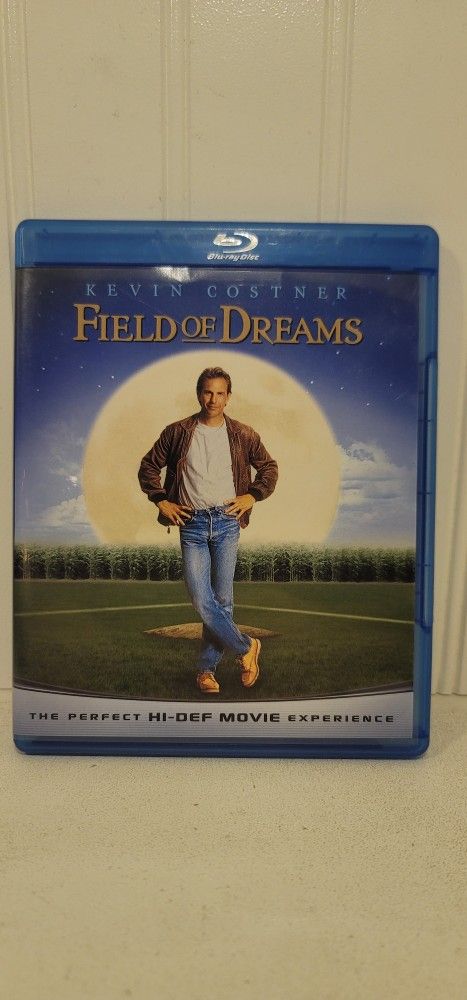 $5 BLU RAY. FIELD OF DREAMS. $5 OR TRADE FOR A MOVIE TITLE I DO NOT ALREADY OWN. BLU RAY ONLY NO DIGITAL .