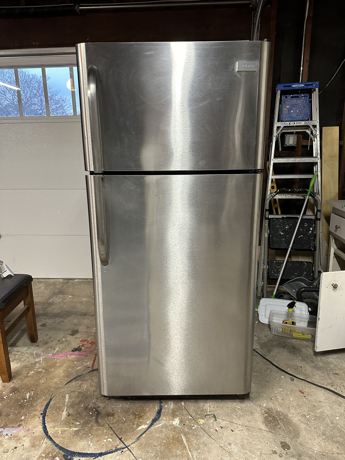 Frigidaire Stainless Steel Fridge (great Condition ) NEED GONE TODAY 