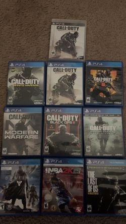 PS4 games