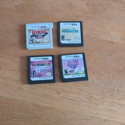 Assorted Ds And 3Ds Games