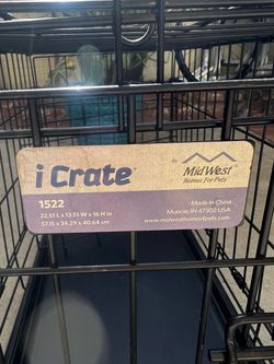 MidWest iCrate Dog Crate Model 1522