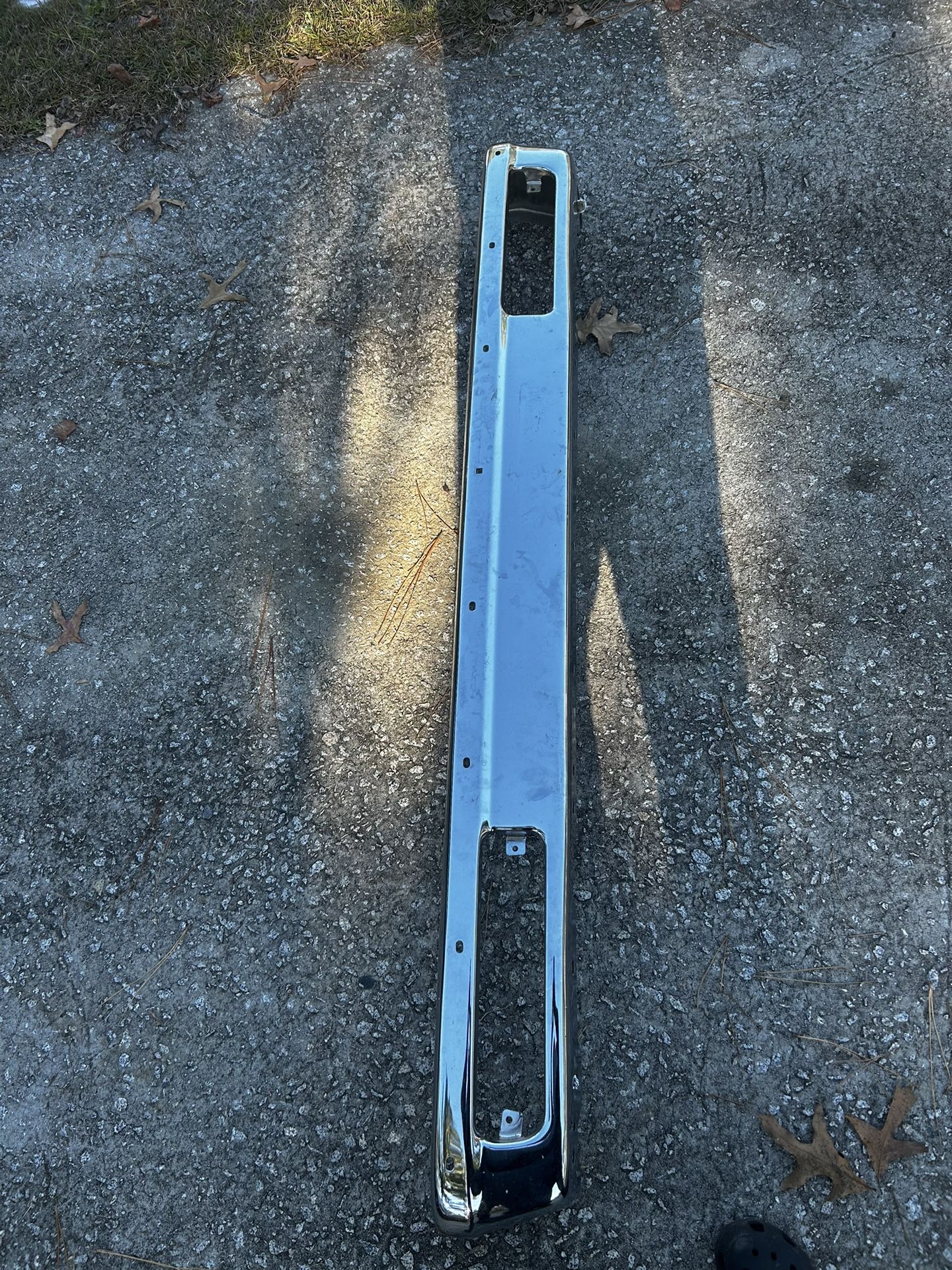 Chrome Rear Bumper