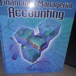 Financial & Managerial Accounting Text Book