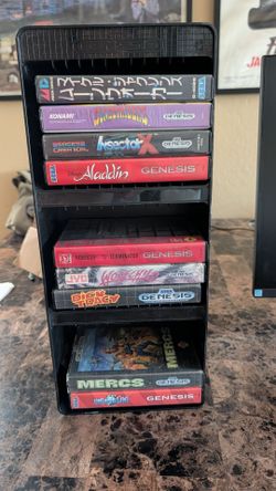Sega Cartridge Rack
