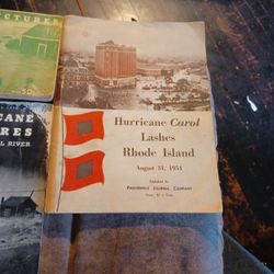 New England 1938 Hurricane And 1954 Books