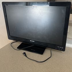 Sharp 24” Liquid  Crystal TV- Black 