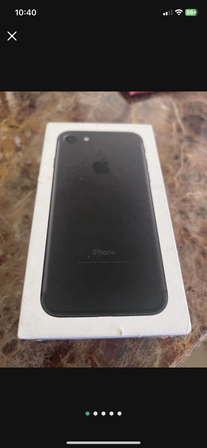 Unlocked iPhone 7 (parts Only)