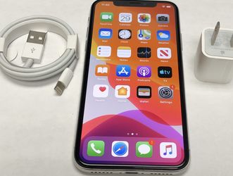 iPhone X 256GB Factory Unlocked-Silver