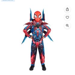 Spiderman Halloween Custom For Kids Size 8-10