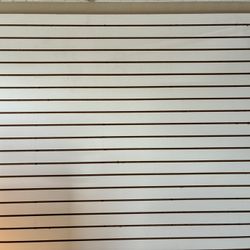Slat Walls White 4ft X 8ft