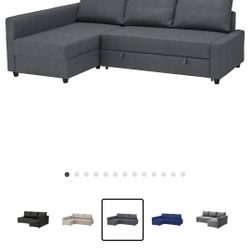 IKEA Sleeper Sofa with Storage in Chaise 