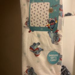 stitch toddler throw