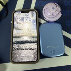 Iphone 14 Less Than A Year Old Has Glass Screen Protector Comes With A Case One Cord And A Free Pair Of Earbuds