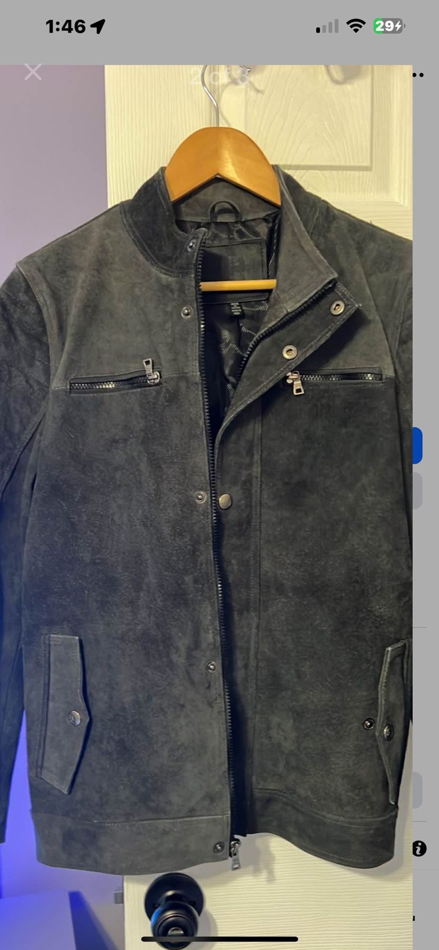 Men’s Suede Jacket
