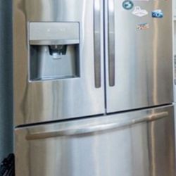 Frigidaire 21.7 CuFt Counter Depth French Door Refrigerator In Stainless Steel