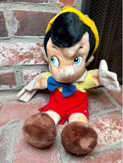 Vintage Disneyland Walt Disney Pinocchio Plush