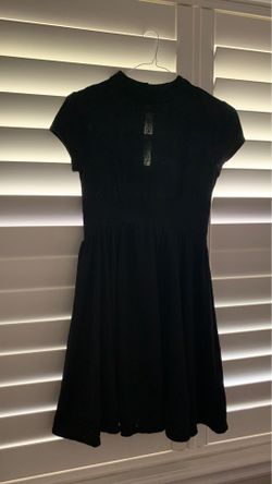 Black cotton Dress juniors Small