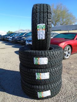 35x12.50R17 LT New Doublestar AT10 All Terrain 10 Ply Tires