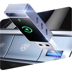 Wireless CarPlay Adapter for iPhone 【30ms Latency】 Wired to Wireless for Apple CarPlay Wireless Adapter 【3S Connection】 Adaptable to iOS10+ Version & 