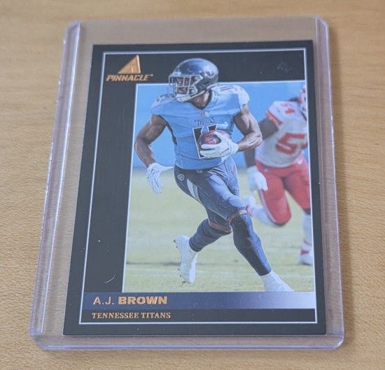 A.J. Brown 2021 Panini Chronicles #27 Pinnacle Tennessee Titans
