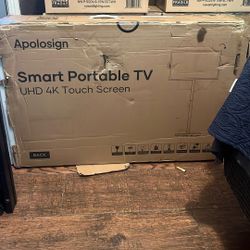 Smart, portable TV, UUD, 4K touchscreen