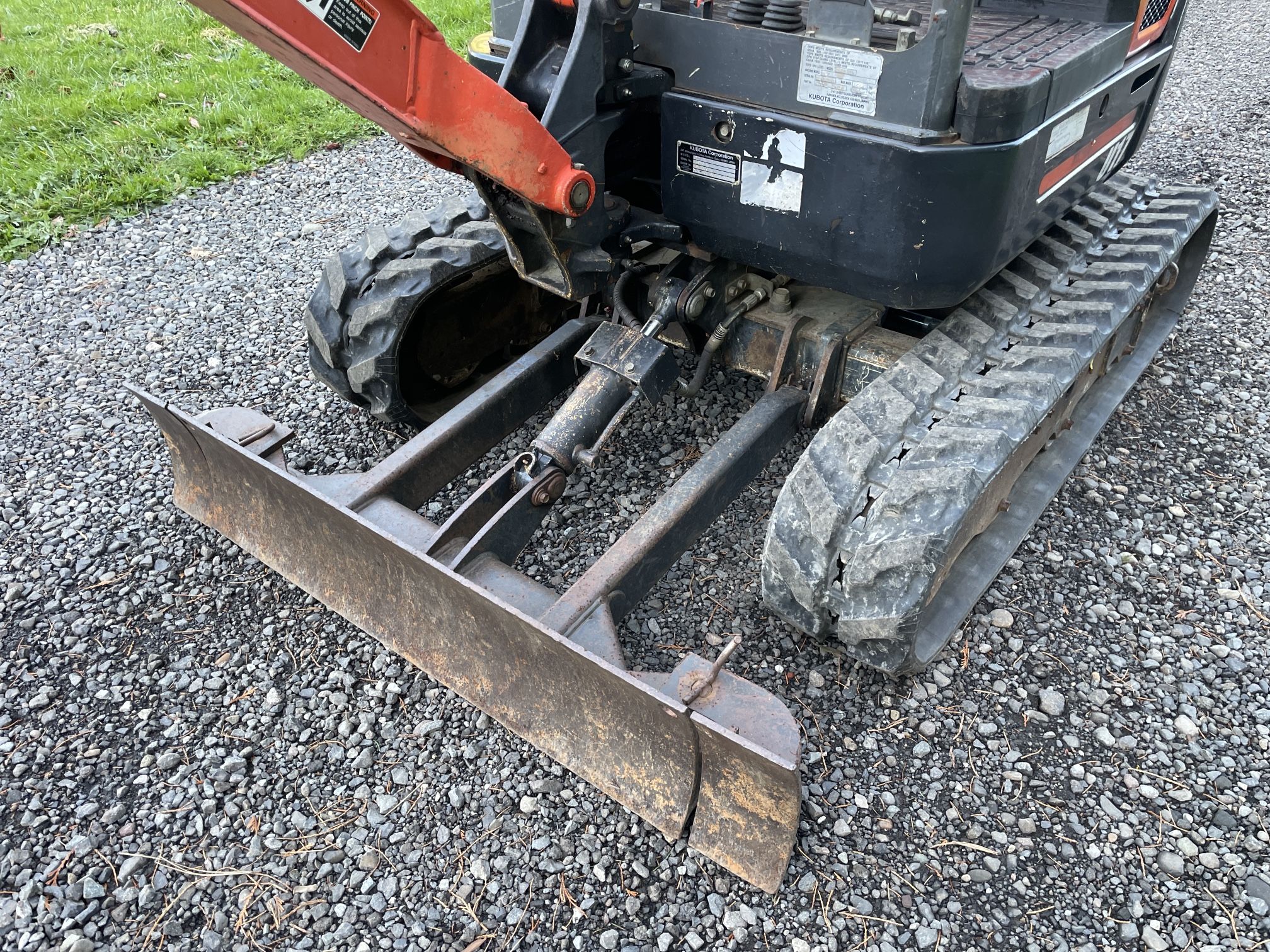 2017 Kubota U17 Mini Excavator 1,810 hours 4K Weight 2 Buckets