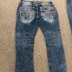 Rock Revival Jeans Size 36 Skye Alt Straight