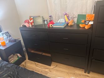 Black dresser