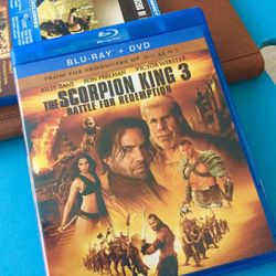 The Scorpion King 3 Movie 🍿 🎥 BLUE - RAY DVD 2 disc 💿 📀 Battle of redemption / High Definition Picture & Sound