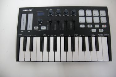 WORLDE Panda Mini II Portable 25- USB MIDI Keyboard Controller