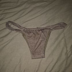 Dune Skims Ruched Thong Swim Bottoms 