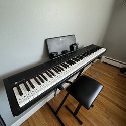 Williams 88 Key Digital Piano with stand and seat
