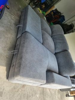 Sectional w/ storage and ottoman