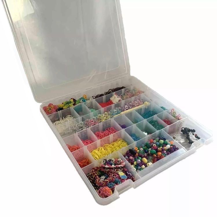 Rainbow Loom Bands & Beads Bracelet Making Kit Tools Charm HUGE Lot LOCAL PICKUP