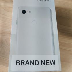 Google Pixel 3 XL 64GB 6.3" Display White Unlocked - Brand New in Box 