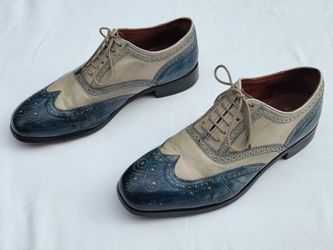 Florsheim by Duckie Brown Wingtip Oxford Dress Shoes Men's Size 10 D