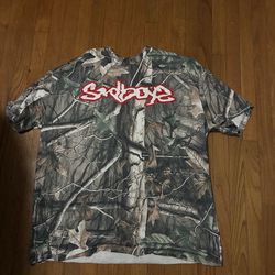 Junior H $adboyz Camo shirt