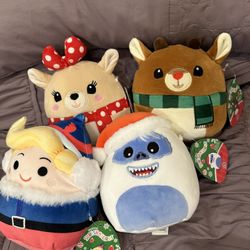Rudolph The Red Nosed Reindeer And Friends Squishmallows