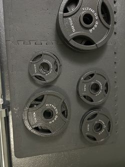 Fitness Gear Olympic Weight Plates Set