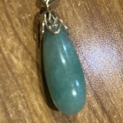 Vintage Jade Pendant 2mm