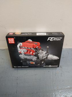 Mould King Lego Blocks Fe V8 Engine Brand New Factory Sealed 