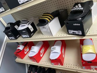 Nike slides $25 Adidas $20 Today