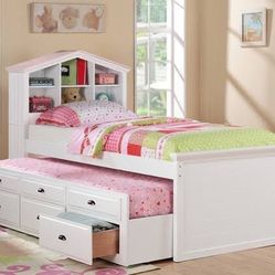 Twin Bed with trundle 