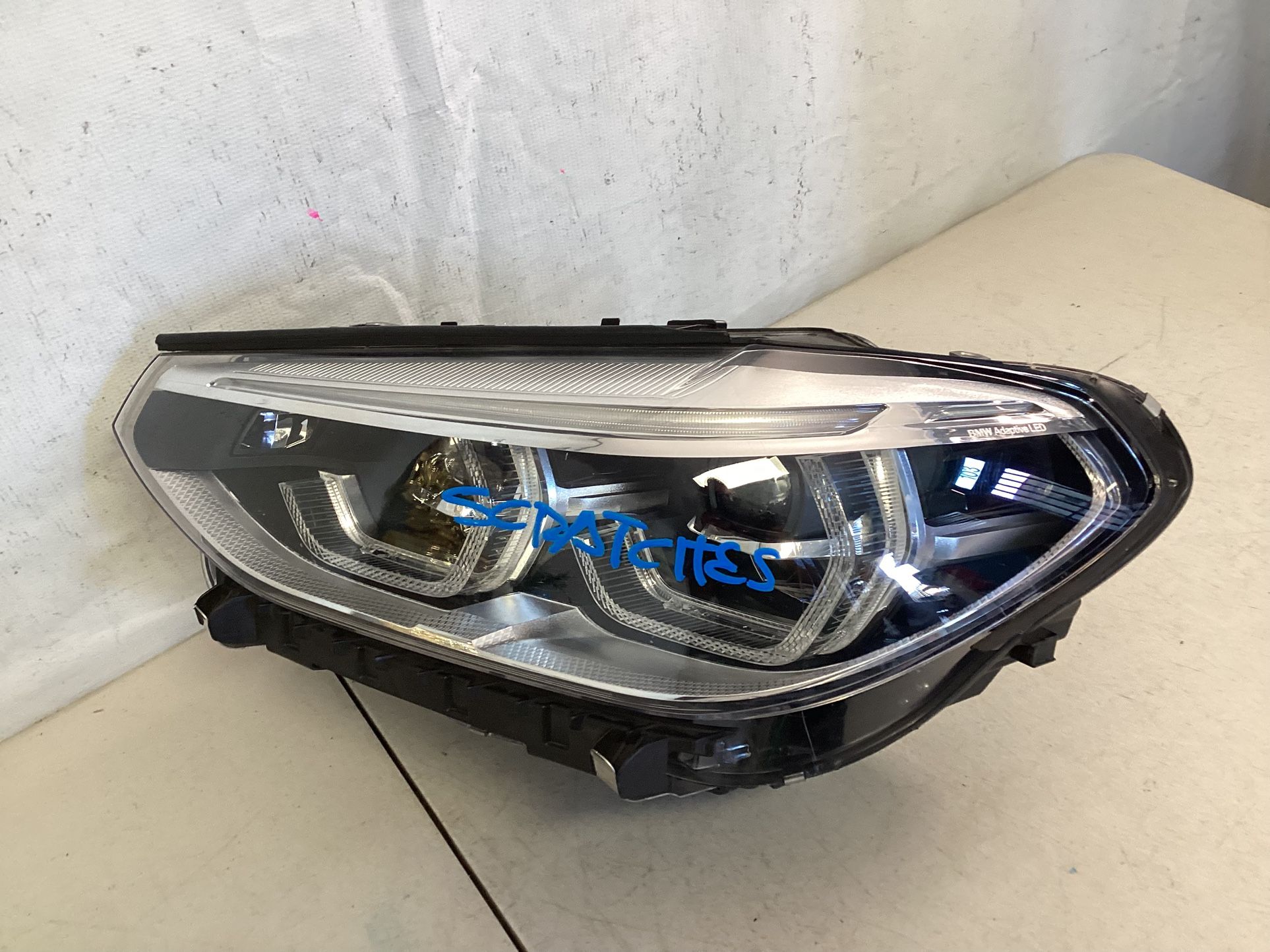 2018-2021 BMW X3 X4 G01 G02 DRIVER LEFT LH ADAPTIVE LED HEADLIGHT USED OEM