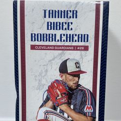 Cleveland Guardians Tanner Bibee City Connect Bobblehead