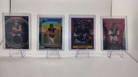 Caleb Williams Football Cards (4 Cards)