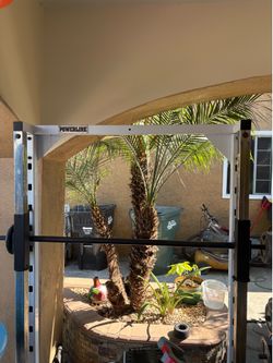 Squat rack w weights