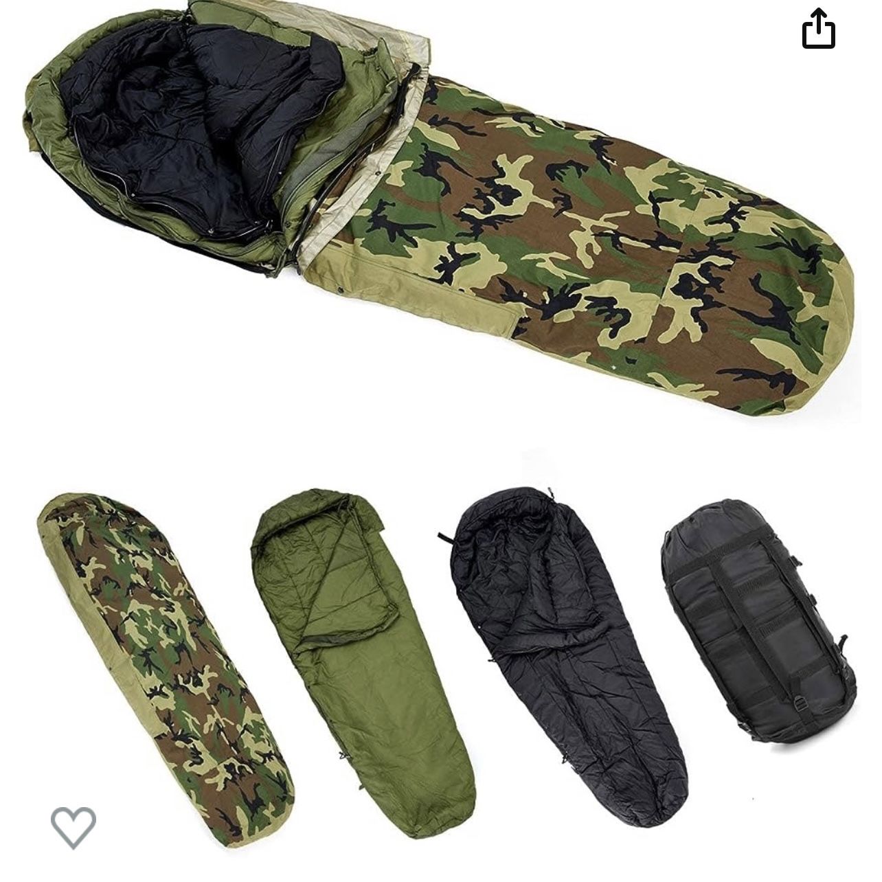 MT Army Military Modular Sleeping Bags System